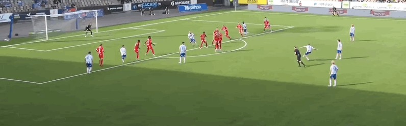 芬超半场：林任意球破门+错失空门，赫尔辛基1-0雅罗